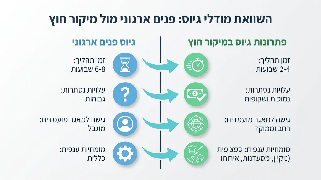 צוות מקצועי מנהל תהליכי גיוס וראיונות